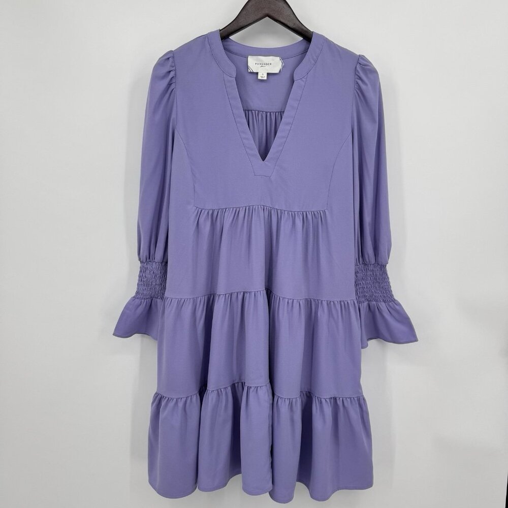 Pomander Place by Tuckernuck Lilac Stretch Crepe Kenzo Dress size S
